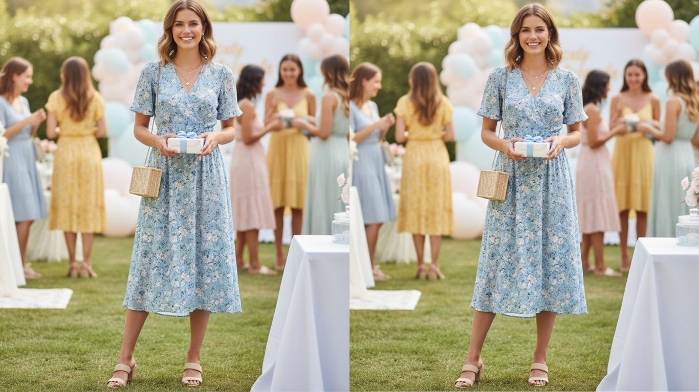 Discover what to wear to a baby shower with easy, stylish guest outfit ideas that blend comfort, charm, and celebration-ready elegance.