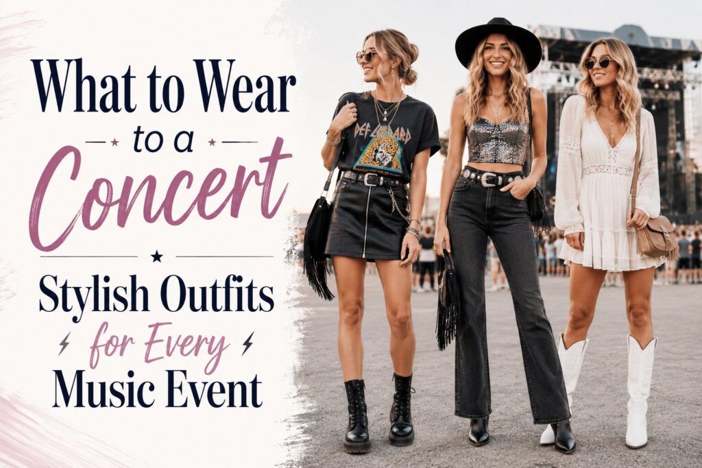What to Wear to a Concert