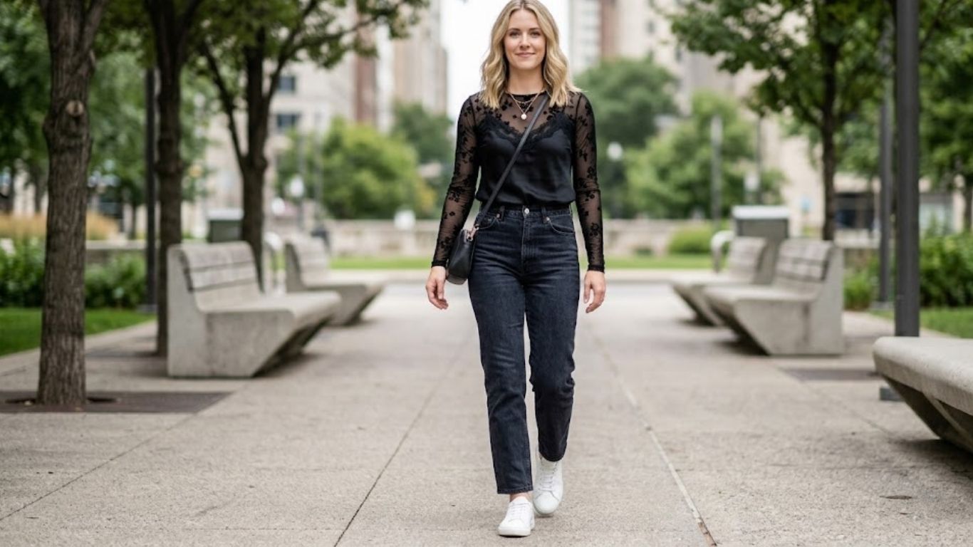 what to wear under a mesh top: 10 stylish layering ideas