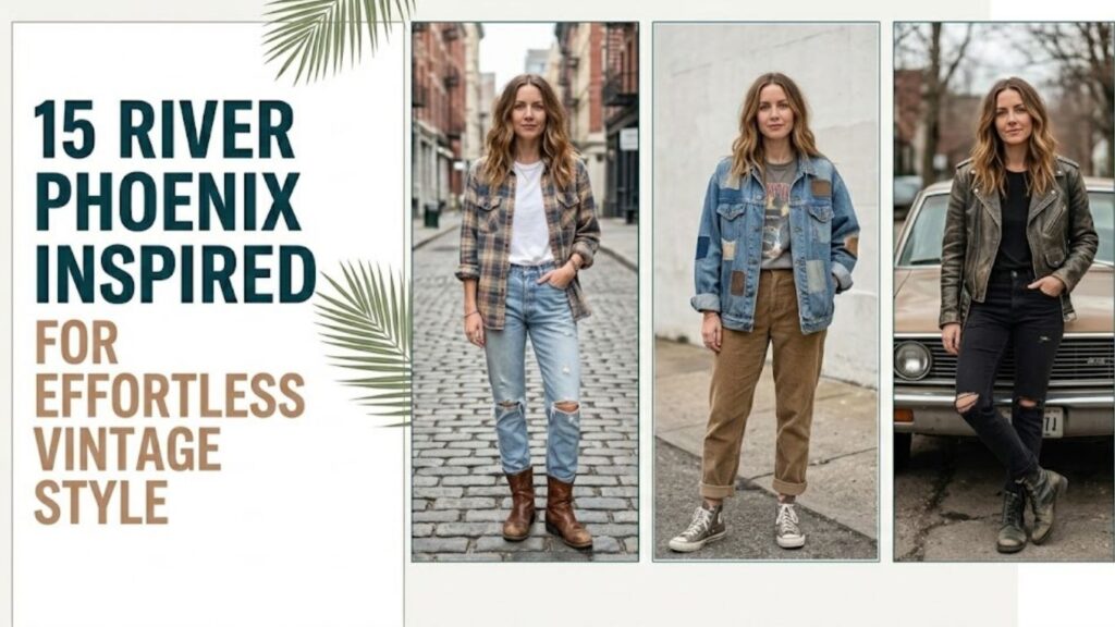 15 River Phoenix Inspired Outfits