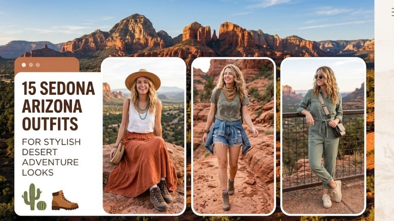 15 Sedona Arizona Outfits for Stylish Desert Adventure Looks