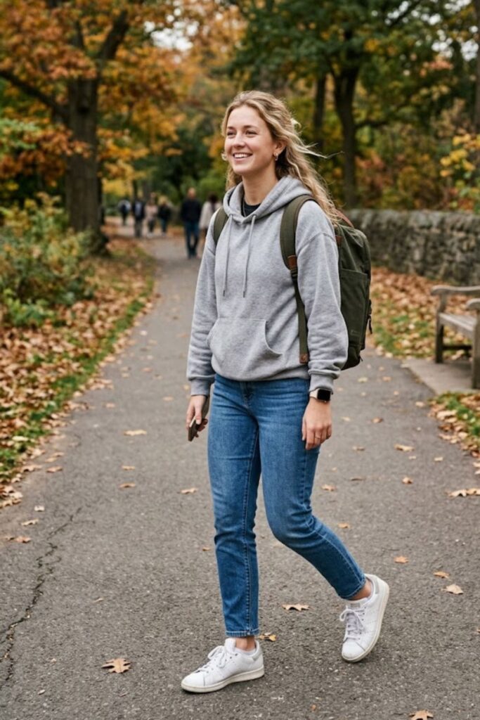 Hoodie with Jeans