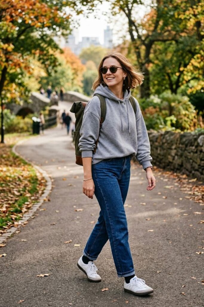 Hoodie with Jeans