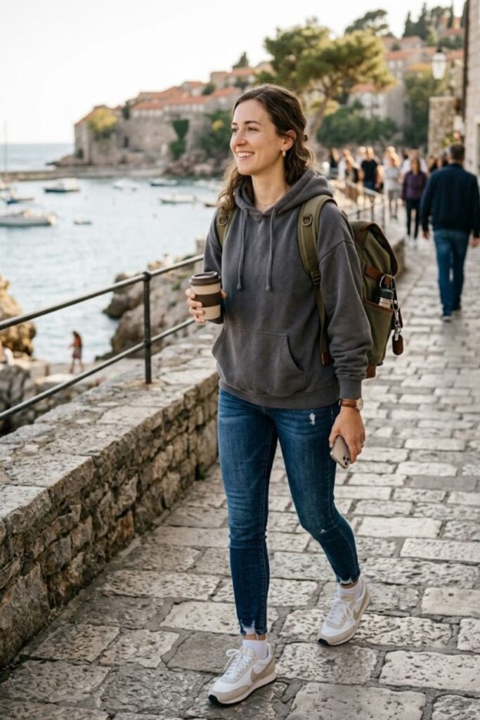 Hoodie with Skinny Jeans