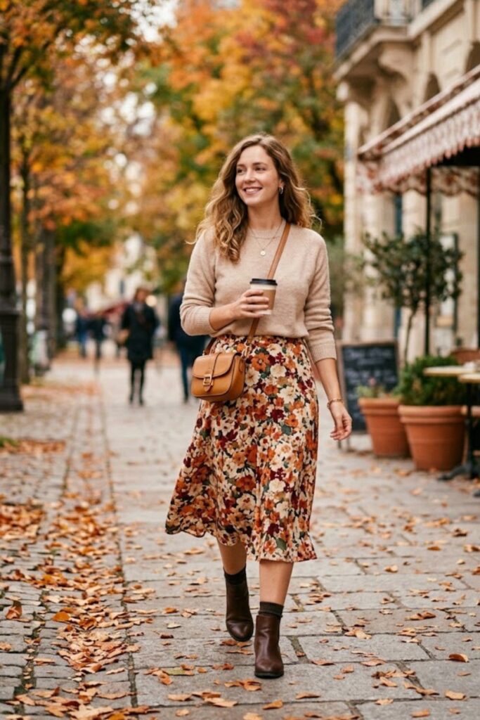 Lightweight Sweater with Skirt