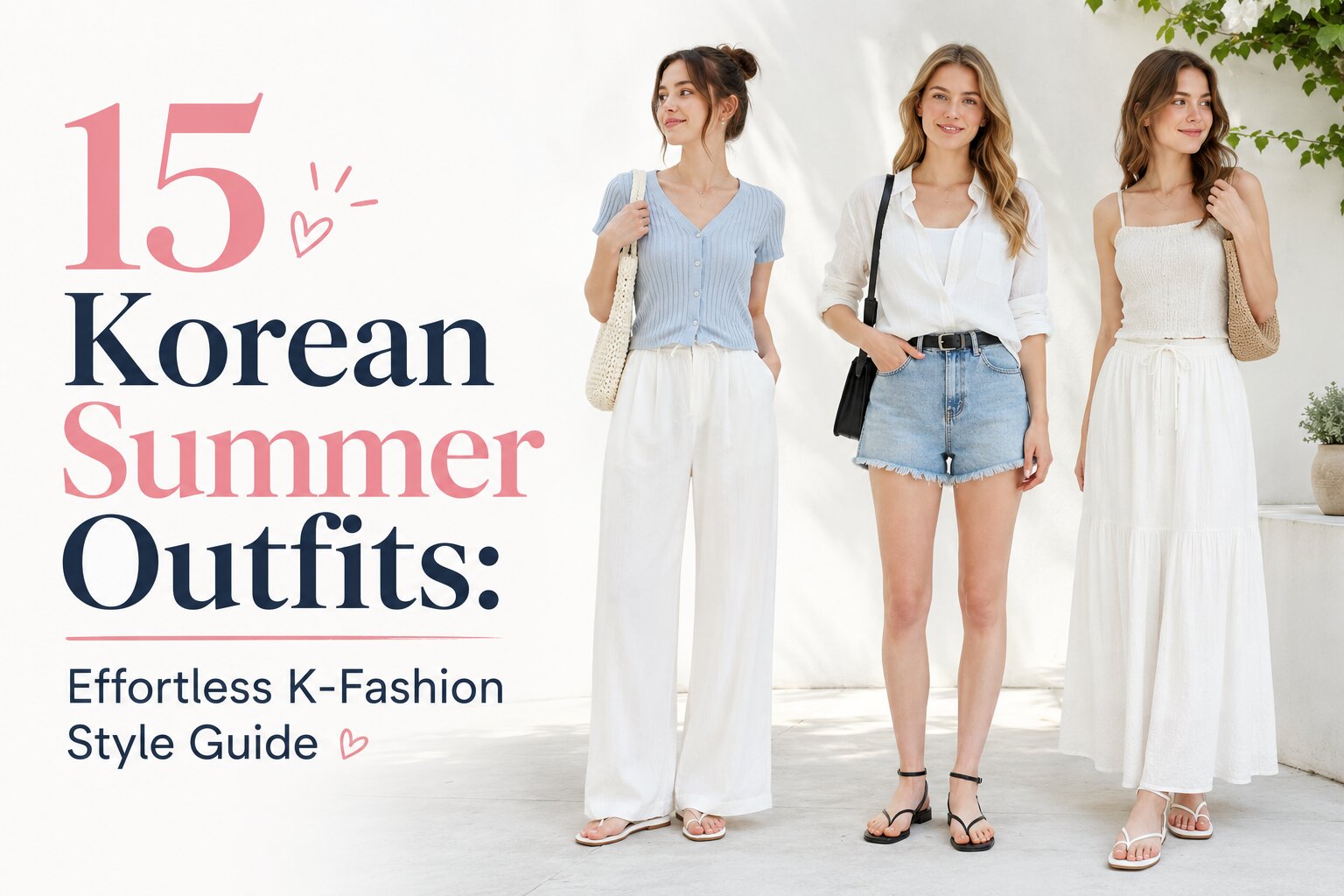 15 Korean Summer Outfits: Effortless K-Fashion Style Guide