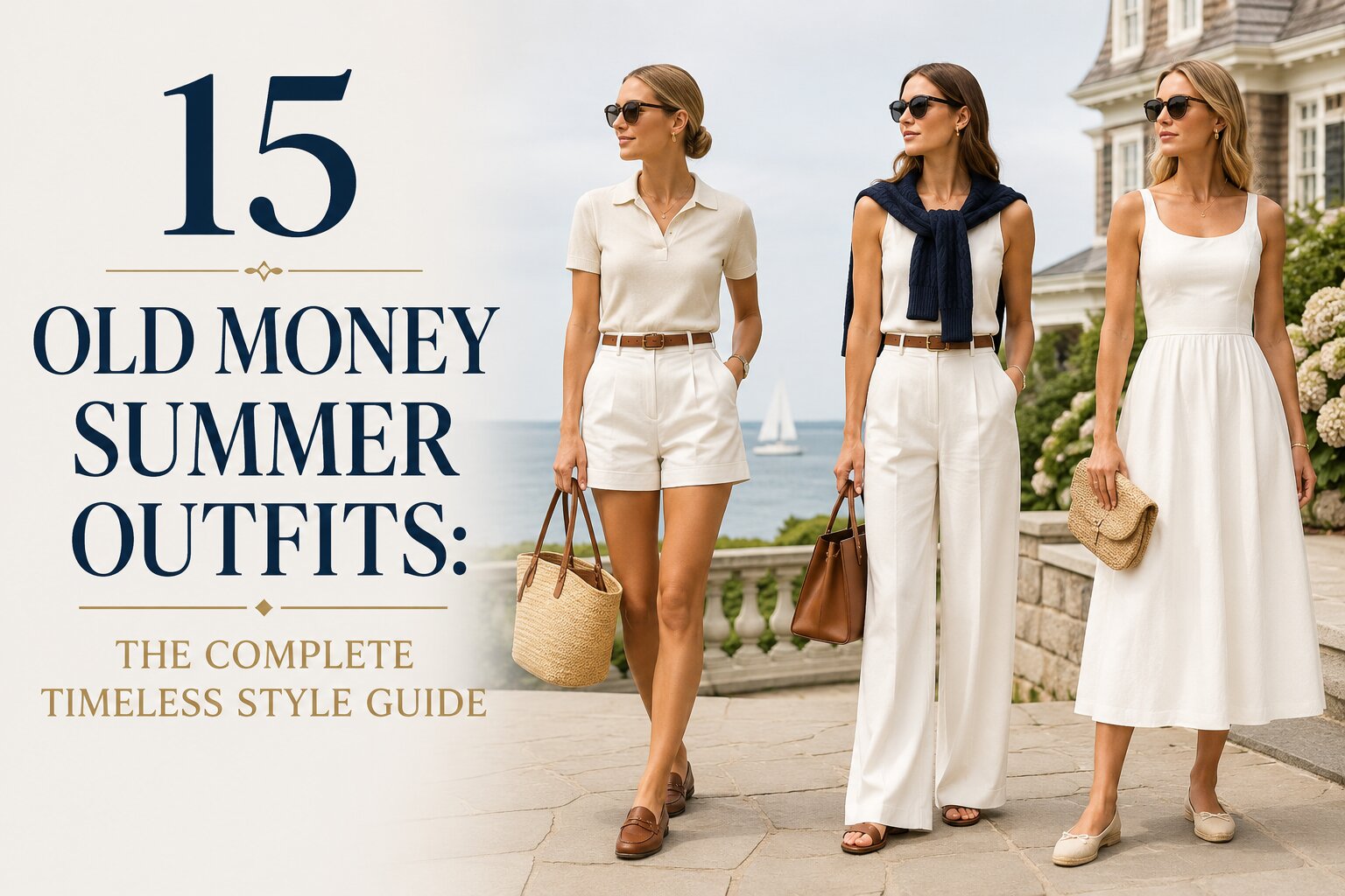 15 Old Money Summer Outfits: The Complete Timeless Style Guide
