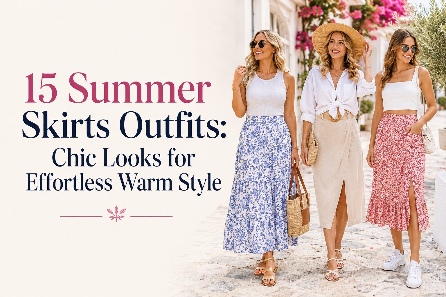 15 Summer Skirts Outfits: Chic Looks for Effortless Warm Style