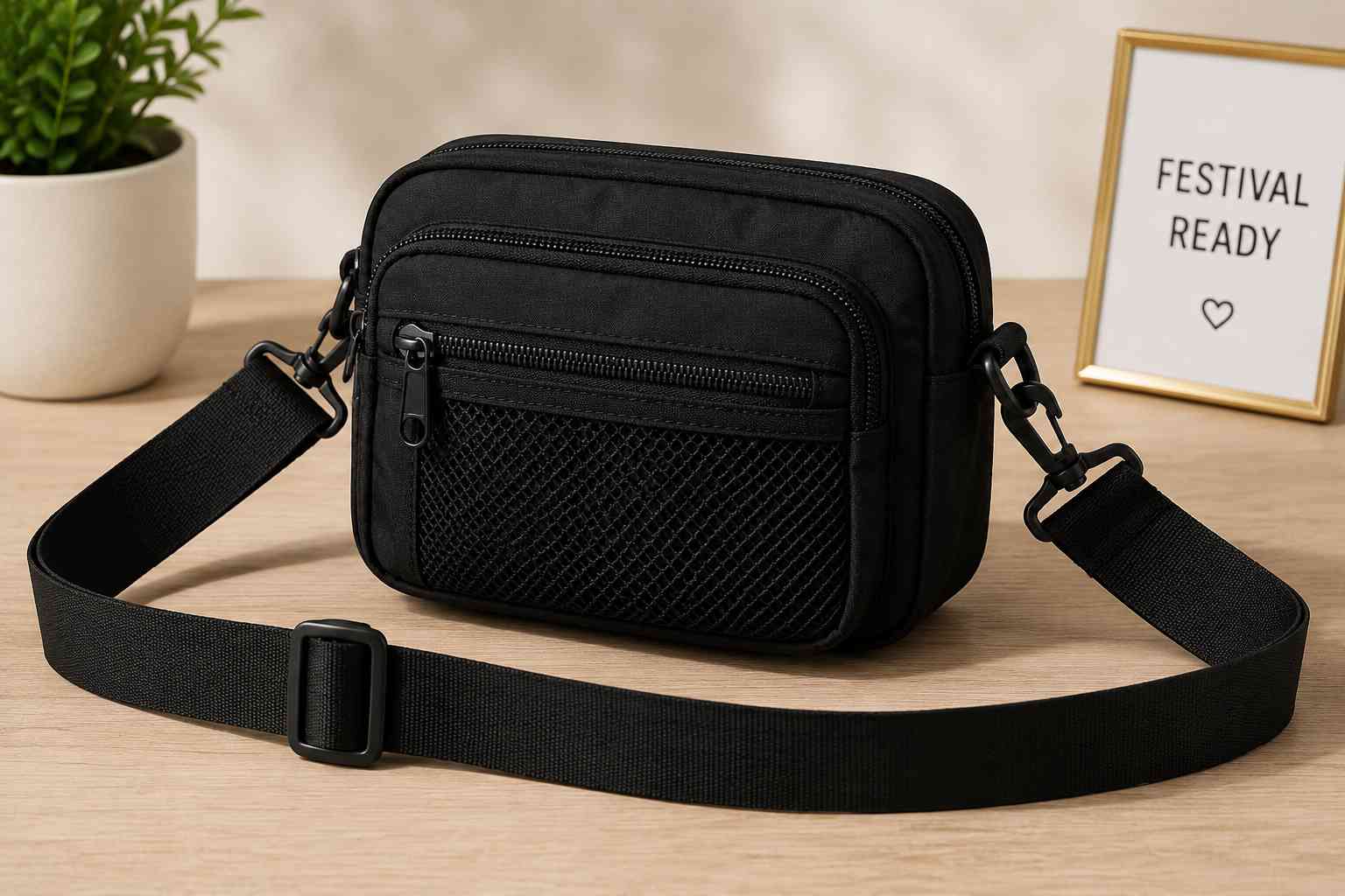 Crossbody festival bag