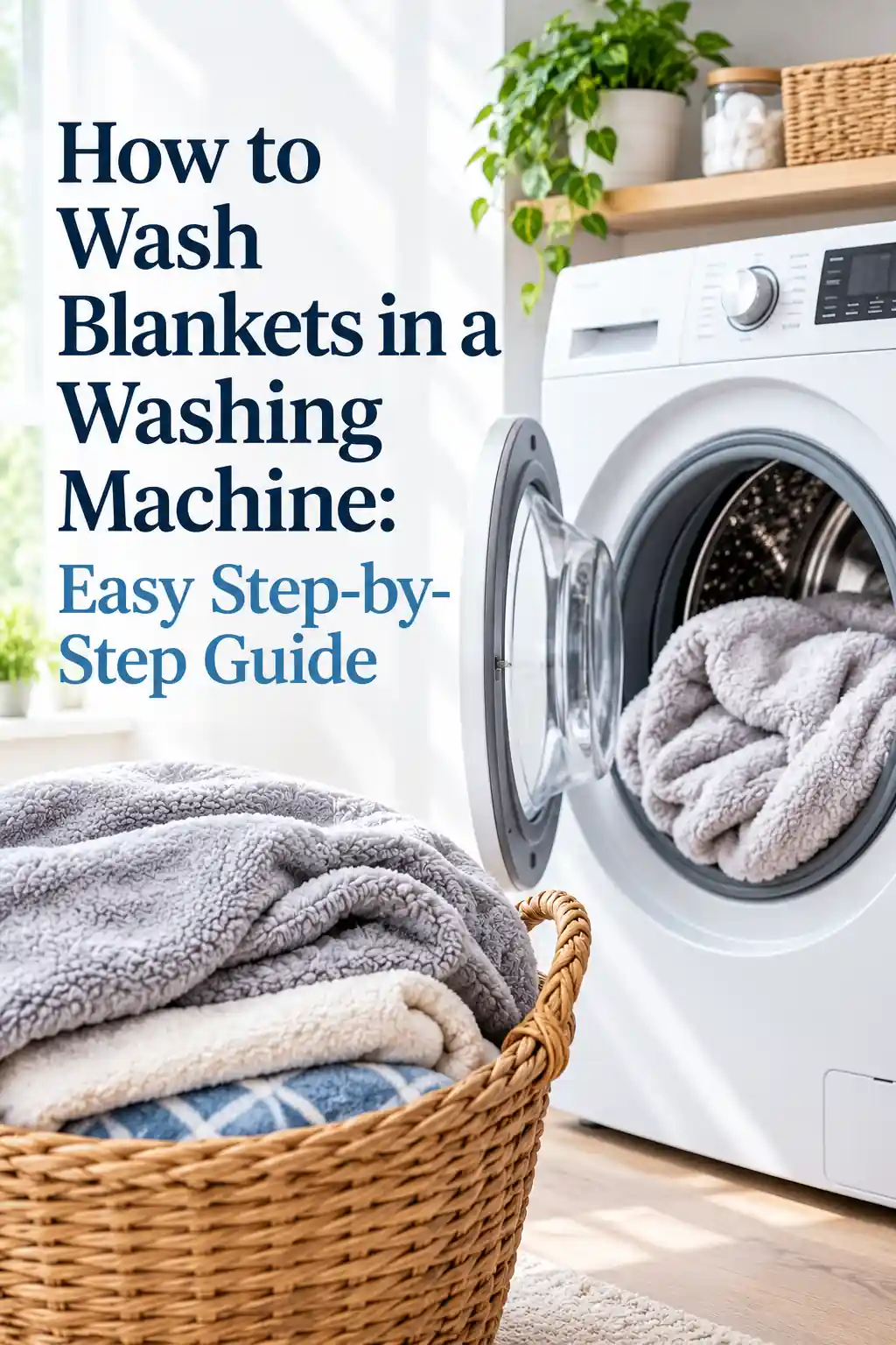 How to Wash Blankets in a Washing Machine