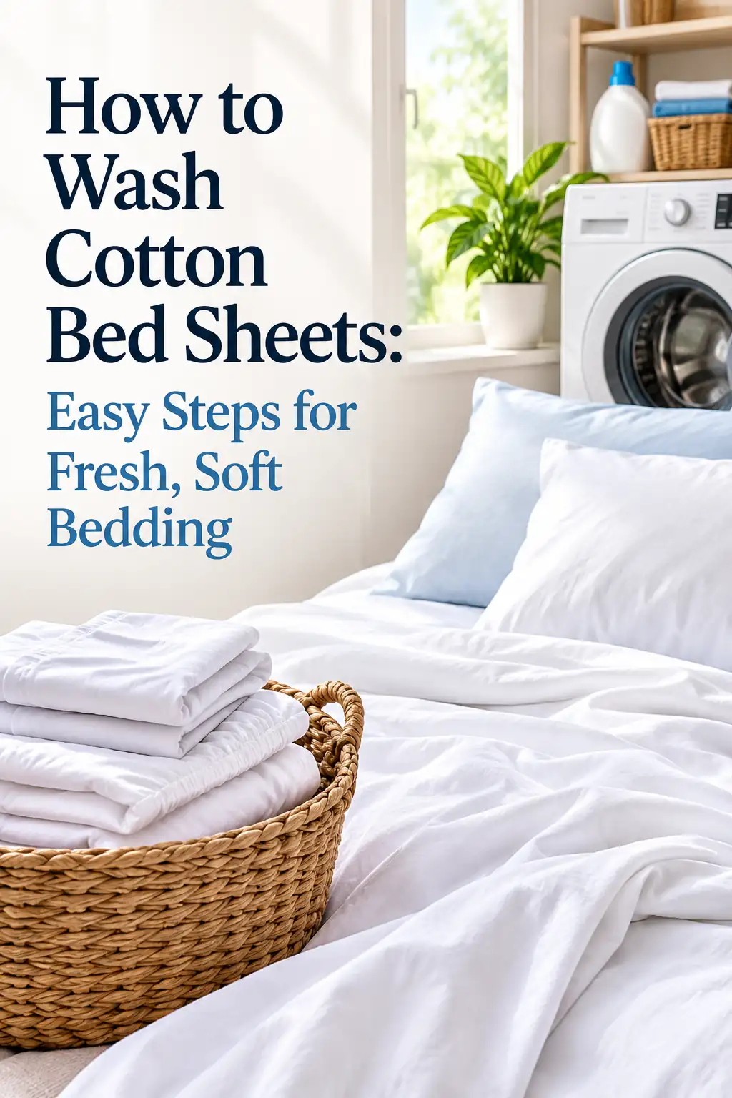 How to Wash Cotton Bed Sheets