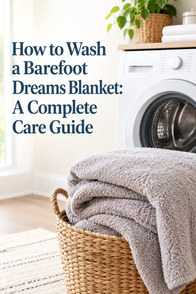 How to Wash a Barefoot Dreams Blanket: A Complete Care Guide